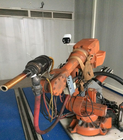 hvaf喷枪及abb机器人